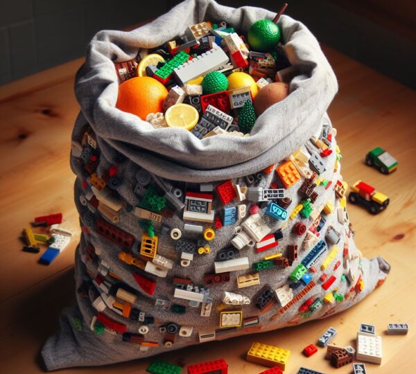 Recycling Inspiration Repurposing Old T-Shirts Into Lego Buckets
