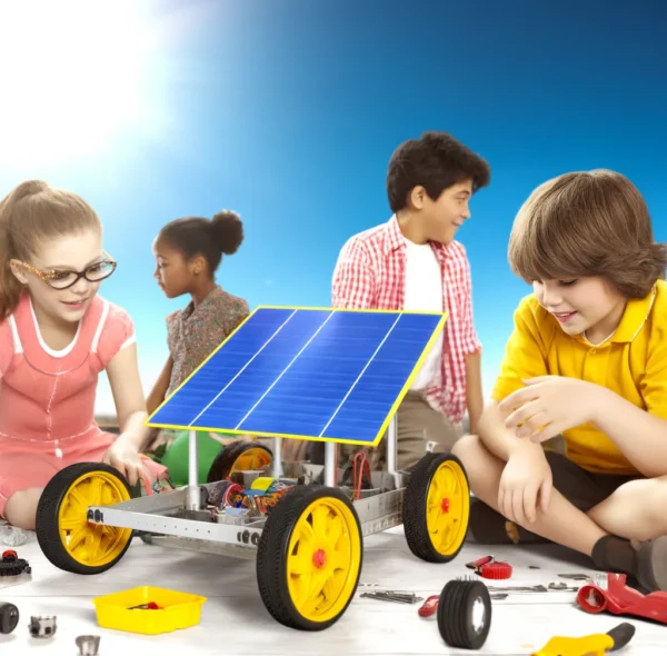 Solar Speedway: Crafting a Solar-Powered Car with Kids for a Brighter Future