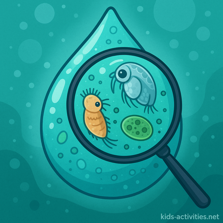 Microscopic Aquatic Life for Kids - Kids Activities