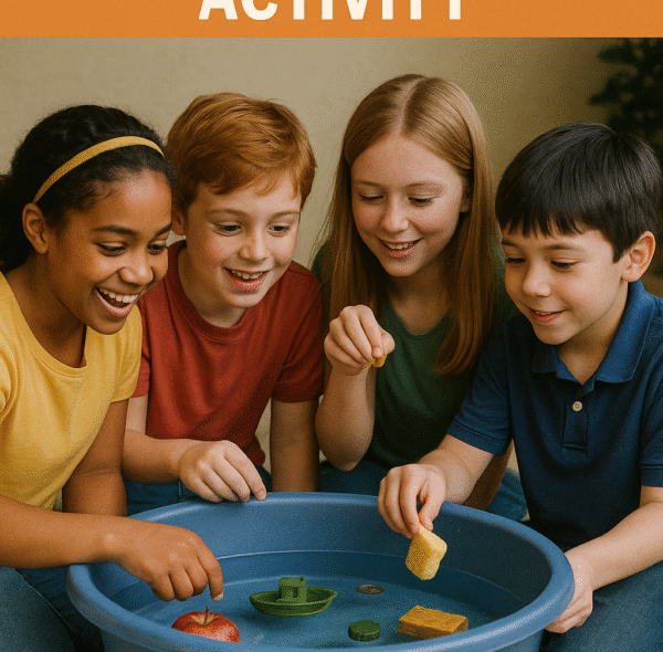 Floating and Sinking: A Hands-On Water Science Experiment for Kids