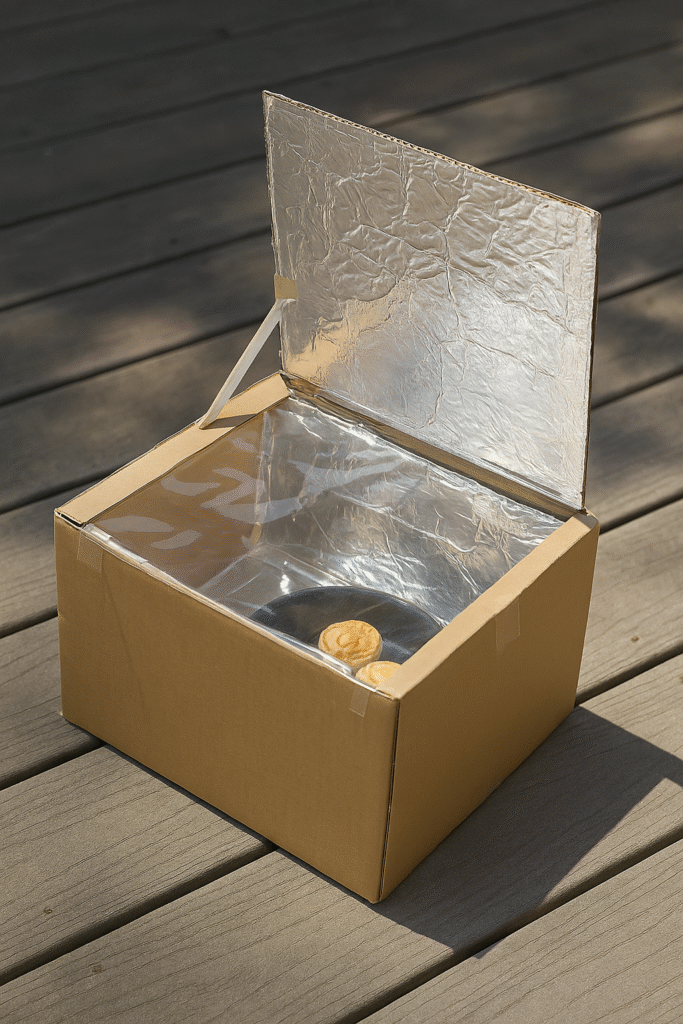Homemade Solar Oven Experiment kids-activitiesnet - Kids Activities