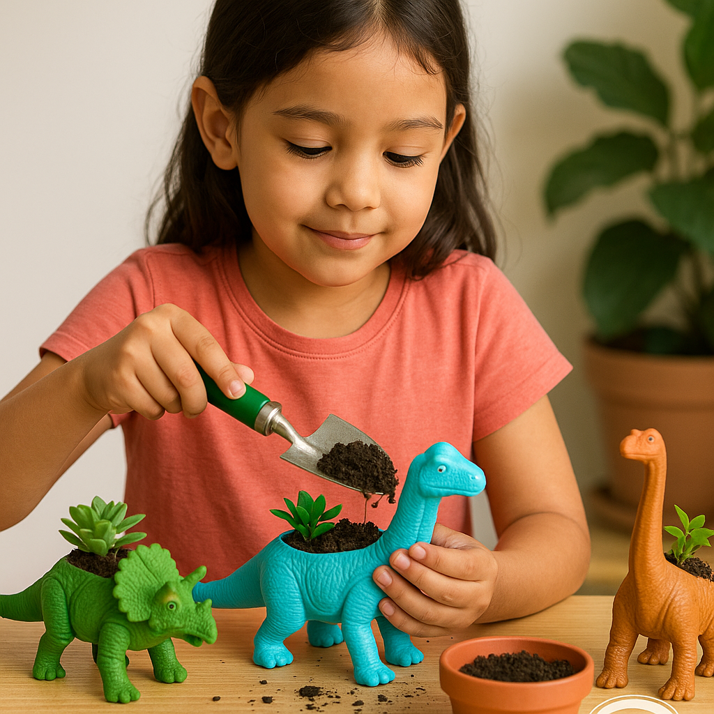 dinosaur-planter-kids-crafting-step-kids-activities-net - Kids Activities