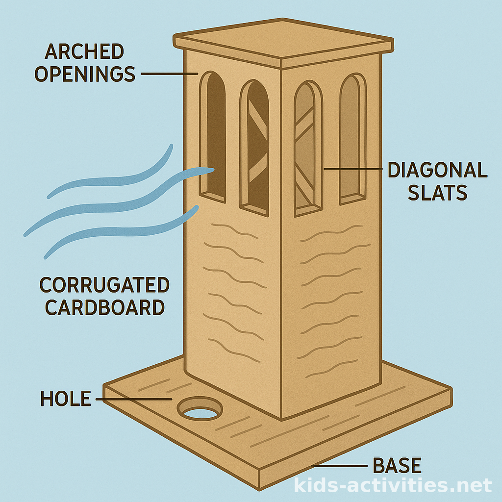 wind-tower-model-traditional-ventilation-kids-activities-net - Kids Activities