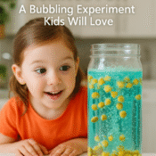 Dancing Popcorn Science Fun – Bubbling Jar Experiment for Kids
