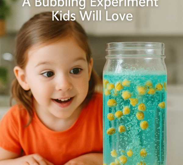 Dancing Popcorn Science Fun – Bubbling Jar Experiment for Kids