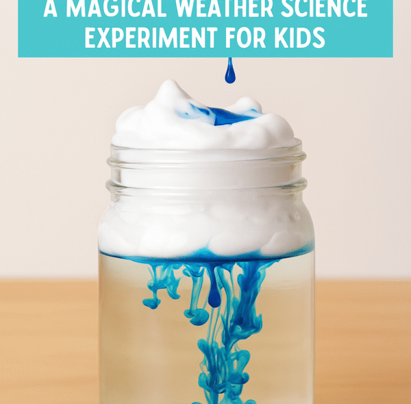 Rain in a Jar: A Magical Weather Science Experiment for Kids