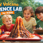DIY Volcano Science Lab for Kids
